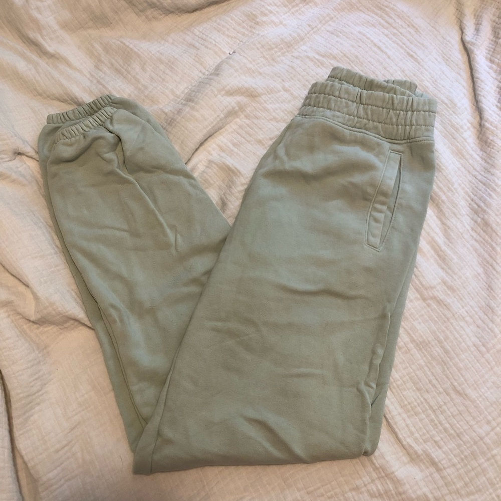 Green Jogger Sweatpants - Picture 1 of 4